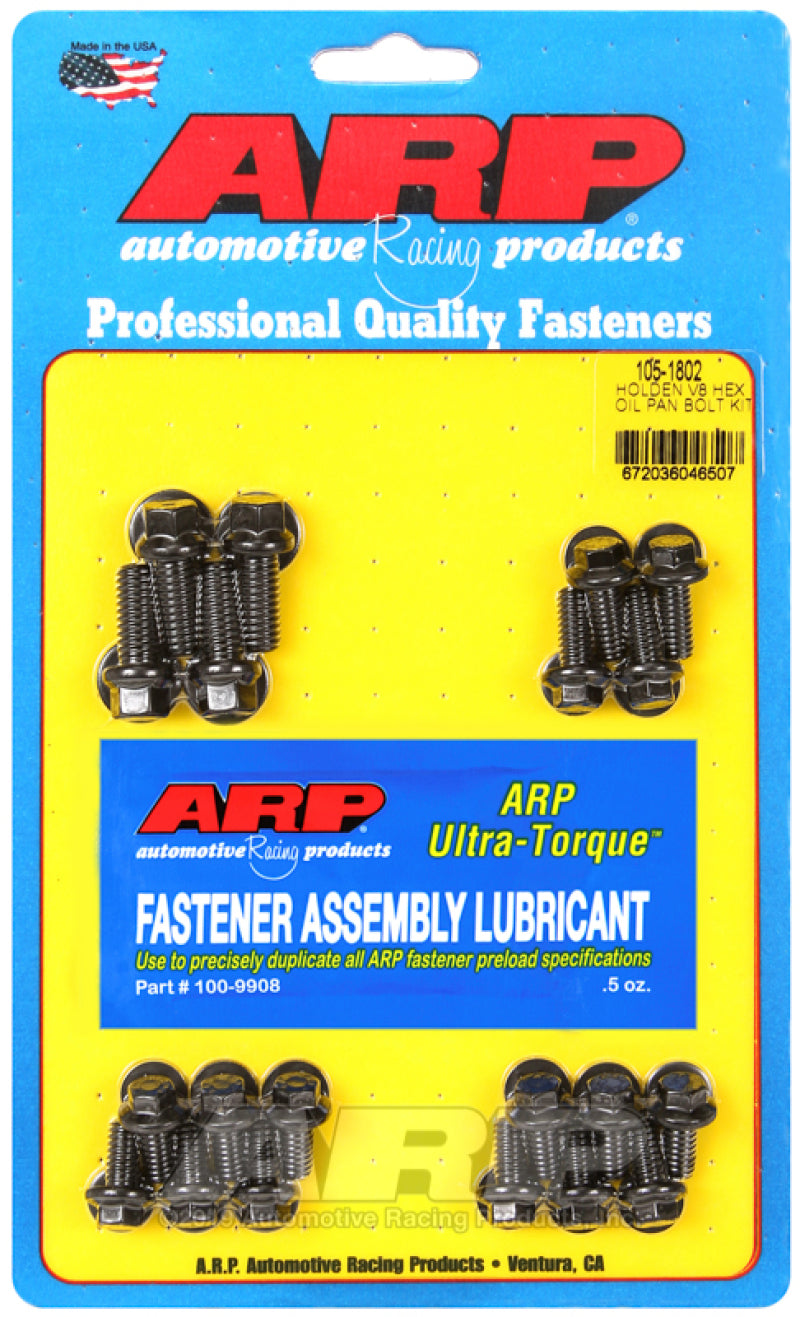 ARP Holden V8 Hex Oil Pan Bolt Kit - Burkken Auto Parts
