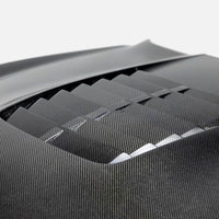 Anderson Composites 15-20 Ford Mustang Shelby GT350/GT350R Type GT5 Double Sided Carbon Fiber Hood - Burkken Auto Parts
