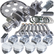 Eagle Chevy LT1350 1Pc 3.750in Crank 5.700in I-Beam 4.040in Pistons 168 Tooth FP Balanced Assembly - Burkken Auto Parts