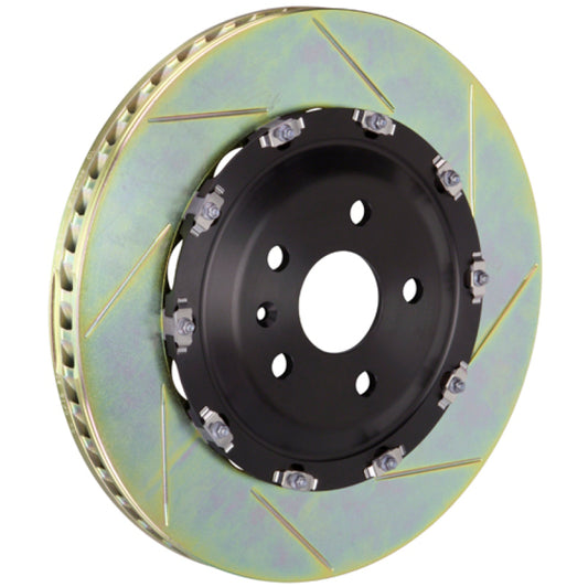 Brembo 18-22 TT RS (8S) Front 2-Piece Discs 380x34 2pc Rotor Slotted Type-1 - Burkken Auto Parts