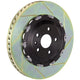 Brembo 18-22 TT RS (8S) Front 2-Piece Discs 380x34 2pc Rotor Slotted Type-1 - Burkken Auto Parts