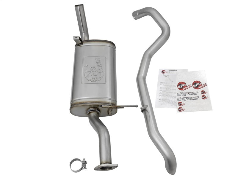 aFe MACHForce XP 2-1/2in 409 SS Cat Back Exhaust 2001-2016 Nissan Patrol (Y61) I6-4.8L 4 Door - Burkken Auto Parts