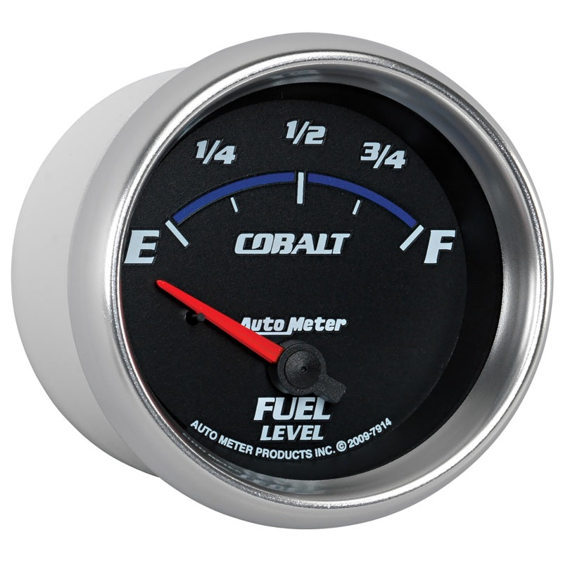 Autometer Cobalt 66.7mm 0-90 ohms Fuel Level Gauge - Burkken Auto Parts