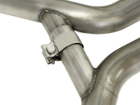 aFe MACHForce XP Exhaust 2.5in Stainless Steel CB/10-13 Chevy Camaro V6-3.6L (td) (gloss blk tip) - Burkken Auto Parts