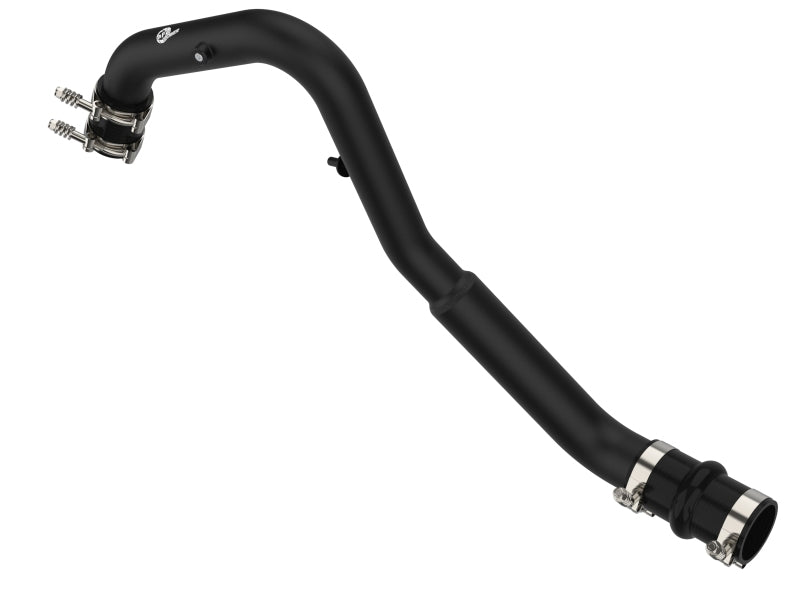 aFe Bladerunner Intercoolers I/C Tubes Hot/Cold 2021+ Ford F-150 V6-2.7L (tt) - Black - Burkken Auto Parts