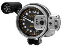 Autometer Carbon Fiber 5 inch 11000 RPM ProStock/Memory Tachometer - Burkken Auto Parts