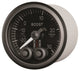 Autometer Stack Instruments 52mm -30INHG To +30PSI Pro Control Boost Pressure Gauge - Black - Burkken Auto Parts