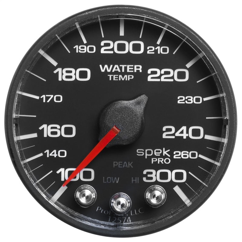 Autometer Spek-Pro - Nascar 2-1/16in Water Temp 100- 300F Bfb Ecu - Burkken Auto Parts