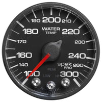 Autometer Spek-Pro - Nascar 2-1/16in Water Temp 100- 300F Bfb Ecu - Burkken Auto Parts