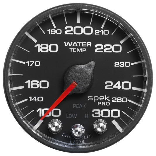 Autometer Spek-Pro - Nascar 2-1/16in Water Temp 100- 300F Bfb Ecu - Burkken Auto Parts