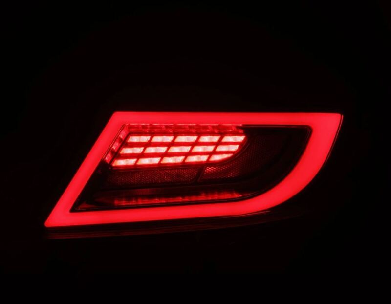 AlphaRex 22-24 Toyota GR86 LUXX LED Taillights Vivid Red - Burkken Auto Parts
