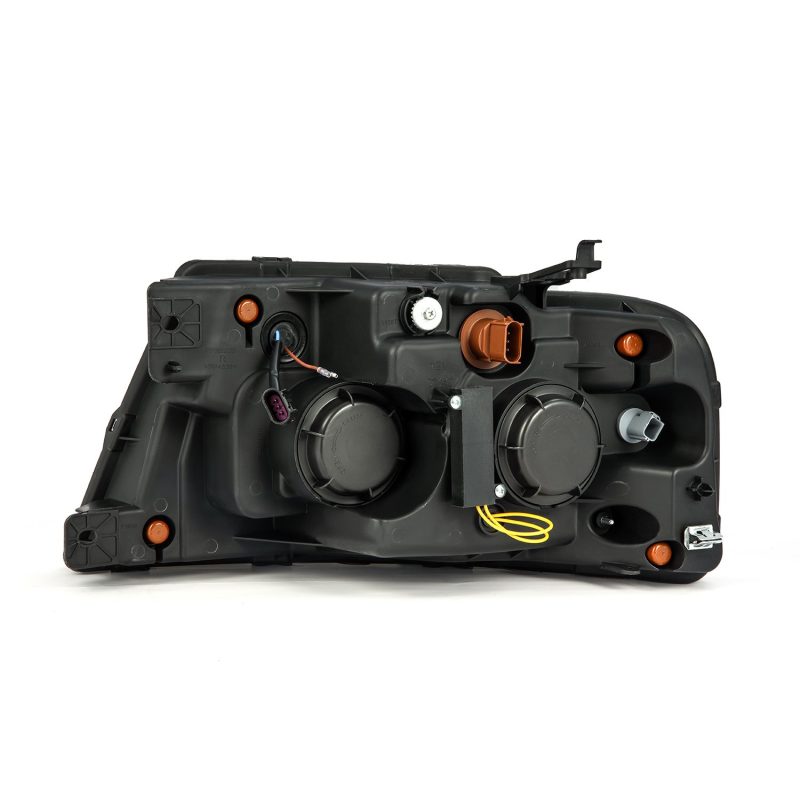 AlphaRex 04-08 Ford F-150 (No 2004 Heritage) NOVA-Series LED Proj HL Alpha-Blk w/Actv Lgt / Seq. Sig - Burkken Auto Parts