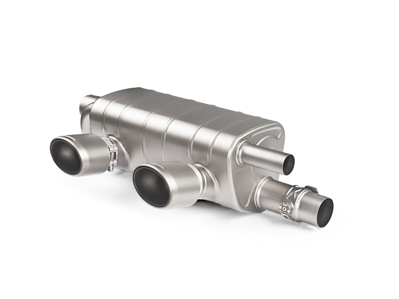 Akrapovic 16-17 Porsche 911 Carrera S/4/4S/GTS (991.2) Slip-On Line (Titanium) w/ Titanium Tips - Burkken Auto Parts