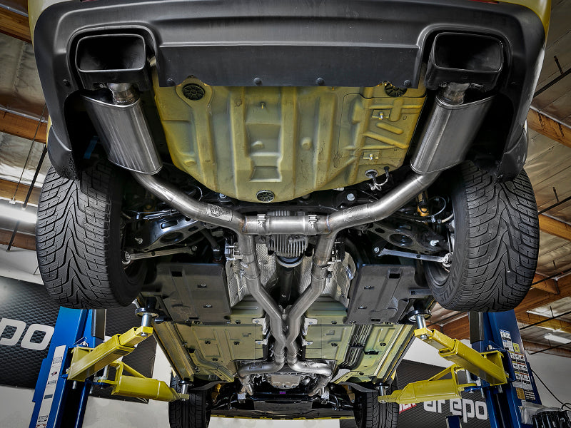 aFe MACH Force-Xp 304 SS Catback Exhaust 17-19 Dodge Challenger V8-5.7L - Burkken Auto Parts