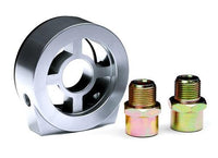 BLOX Racing Oil Filter Block Adapter Silver / For Oil Pressure / Oil Temperature - Burkken Auto Parts