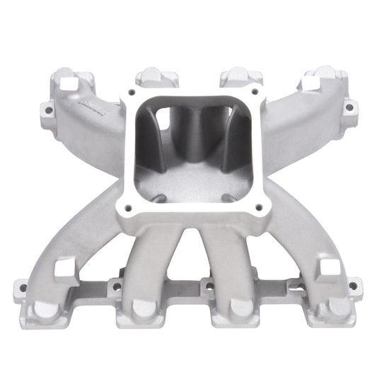 Edelbrock Manifold Super Victor GM LS3 V8 Carbureted 4500 Series Flange - Burkken Auto Parts