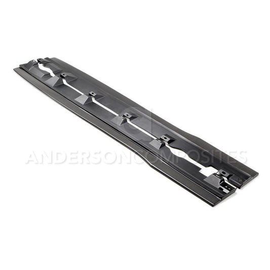 Anderson Composites 16-17 Ford Focus RS Type-AR Rocker Panel Splitter - Burkken Auto Parts