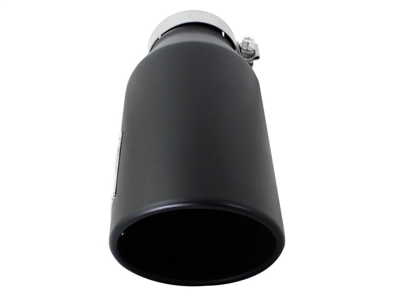 aFe Diesel Exhaust Tip Bolt On Black 4in Inlex x 6in Outlet x 15in - Burkken Auto Parts