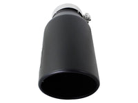 aFe Diesel Exhaust Tip Bolt On Black 4in Inlex x 6in Outlet x 15in - Burkken Auto Parts