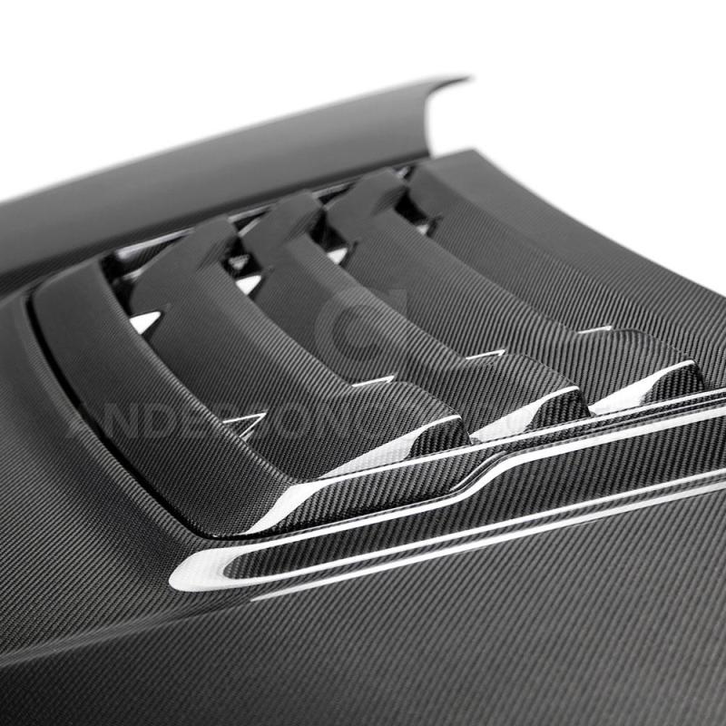 Anderson Composites 2017-2018 Ford Raptor Type-OE Style Carbon Fiber Hood - Burkken Auto Parts