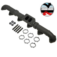 BD Diesel 93-98 Caterpillar 3406E  / 99-03 C15 Non-Acert CAT T6 Ceramic Coated Exhaust Manifold - Burkken Auto Parts