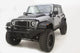 AVS 07-18 Jeep Wrangler (2 Door) Ventvisor & Aeroskin Deflector Combo Kit - Matte Black - Burkken Auto Parts