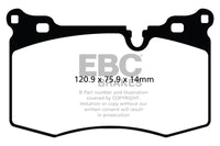 EBC 09-14 Mini Hardtop 1.6 Turbo J.C Works Greenstuff Front Brake Pads - Burkken Auto Parts