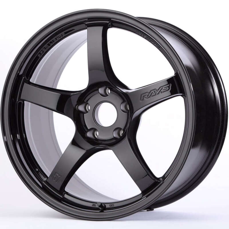 Gram Lights 57CR 18x8.5 +37 5x114.3 Gloss Black Wheel - Burkken Auto Parts