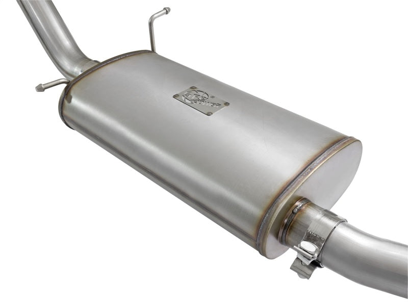 aFe MACHForce XP Exhausts Cat-Back Polished Tips 09-17 GM Silverado 1500 4.3/5.3L RegCab SB/LB - Burkken Auto Parts