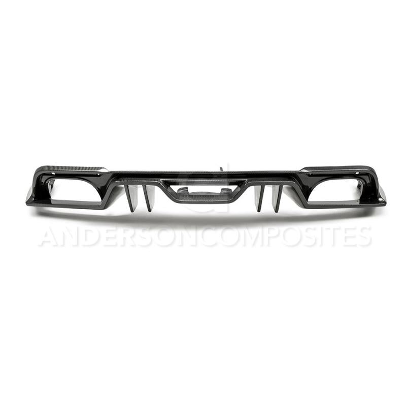 Anderson Composites 2018 Ford Mustang GT/Ecoboost Rear Valance - Burkken Auto Parts