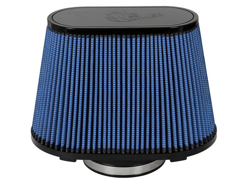 aFe MagnumFLOW Intake Replacement Air Filter w/Pro 5R Media 5in F / 11x6.5in B / 8.5x4in T / 7.5in H - Burkken Auto Parts