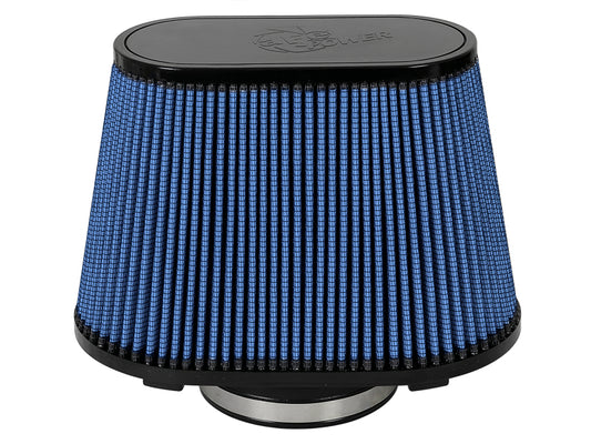 aFe MagnumFLOW Intake Replacement Air Filter w/Pro 5R Media 5in F / 11x6.5in B / 8.5x4in T / 7.5in H - Burkken Auto Parts