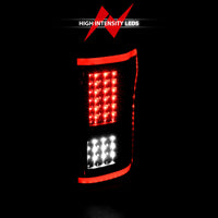 ANZO 2015-2017 Ford F-150 LED Taillights Black - Burkken Auto Parts