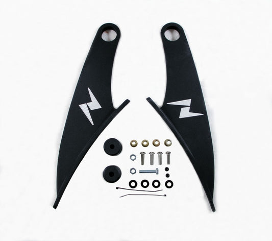 ANZO 2009-2014 Ford F-150 LED Bar Roof Mounting Brackets - Burkken Auto Parts