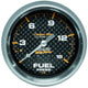 AutoMeter Gauge Fuel Pressure 2-5/8in. 15PSI Mech. Incl. Isolator Carbon Fiber - Burkken Auto Parts