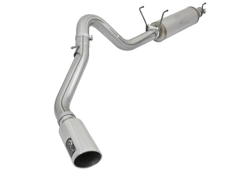 aFe MACHForce XP 4in Exhausts Cat-Back SS w/ Polished Tips 14-17 Dodge Ram 2500 V8-6.4L Hemi - Burkken Auto Parts