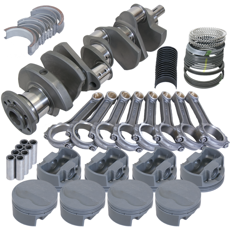 Eagle Pontiac 455 4.250in Crank 6.800in I-Beam Rods -6cc Flat Top 4.155in Pistons Rotating Assembly - Burkken Auto Parts