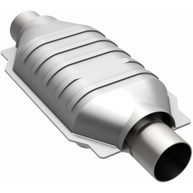 MagnaFlow Conv Universal 2.5in Inlet 2.5in Outlet 16in Length 6.375in Width - Burkken Auto Parts