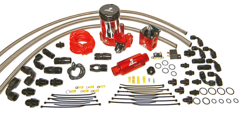 Aeromotive A2000 Complete Drag Race Fuel System for Dual Carbs - Burkken Auto Parts