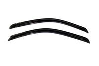 AVS 09-18 Dodge RAM 1500 Standard Cab Ventvisor Outside Mount Window Deflectors 2pc - Smoke - Burkken Auto Parts