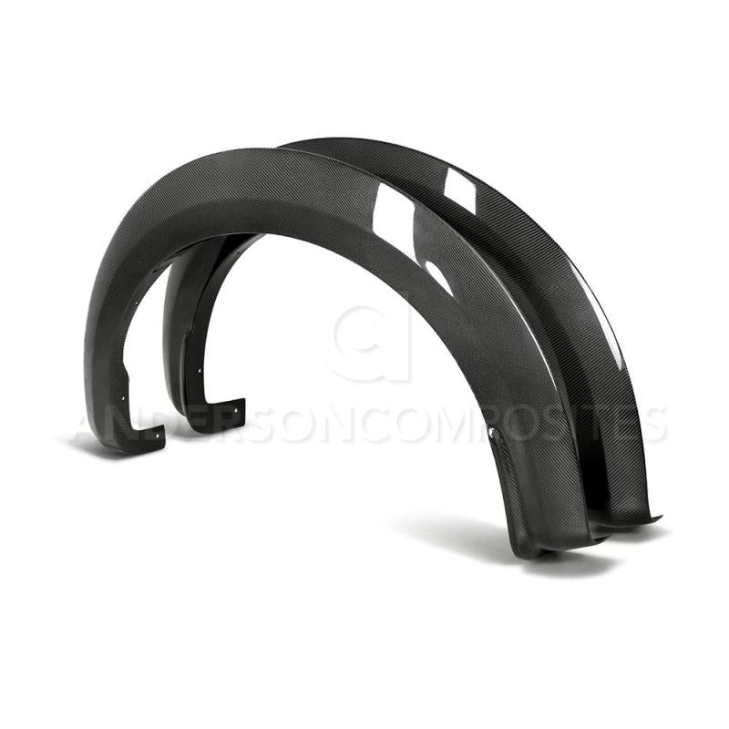 Anderson Composites 17-18 Ford Raptor Carbon Fiber Fender Flares (Rear) - Burkken Auto Parts