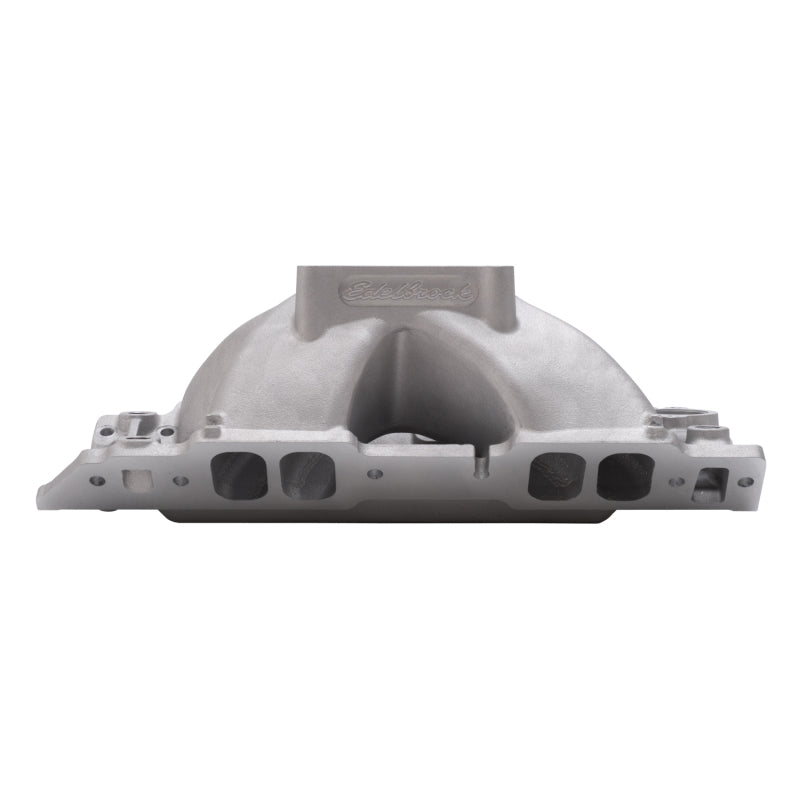 Edelbrock Manifold BBC Short Deck Super Victor 565 Conventional Rect Port Heads - Burkken Auto Parts