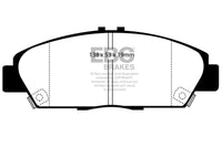 EBC 92-96 Honda Prelude 2.2 Greenstuff Front Brake Pads - Burkken Auto Parts