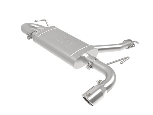aFe Takeda 2.5in 304 SS Axle-Back Exhaust w/Polished Tips 18-22 Hyundai Kona L4-1.6L (t) AWD - Burkken Auto Parts