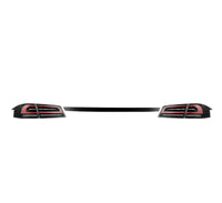 AlphaRex 12-21 Tesla Model S LUXX-Series LED Tail Lights - Black/Red - Burkken Auto Parts