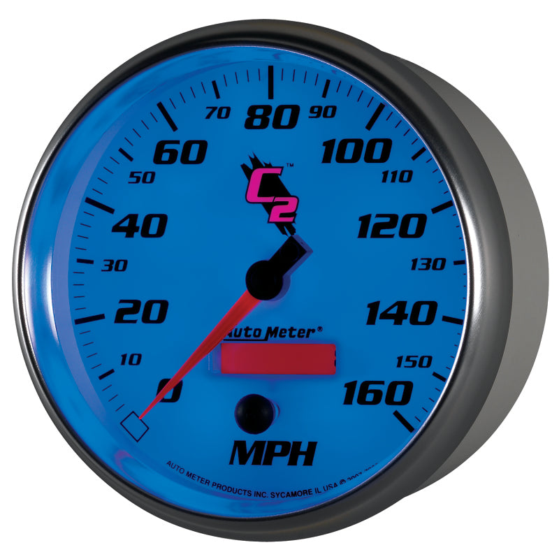 Autometer C2 5 inch 160MPH In-Dash Electronic Programmable Speedometer - Burkken Auto Parts