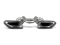 Akrapovic 14-17 McLaren 650S/650S Spyder Slip-On Line (Titanium) w/ Carbon Tips - Burkken Auto Parts
