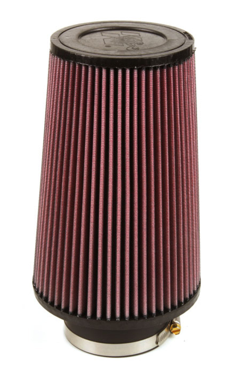 K&N Universal Rubber Filter 3 1/2inch ID FLG / 6inch Base / 4-5/8inch Top / 9inch Height - Burkken Auto Parts