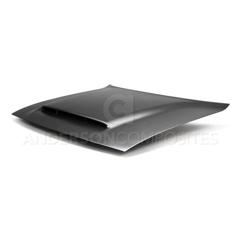 Anderson Composites 2018 Dodge Demon Type-OE Dry Carbon Fiber Hood - Burkken Auto Parts