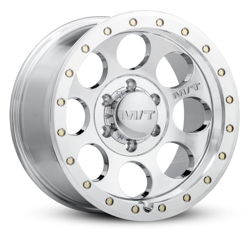 Mickey Thompson Classic Pro Polished Wheel - 17X9 6X5.5 BP 4.53in BS -12 Offset 108.1mm Bore- 274555